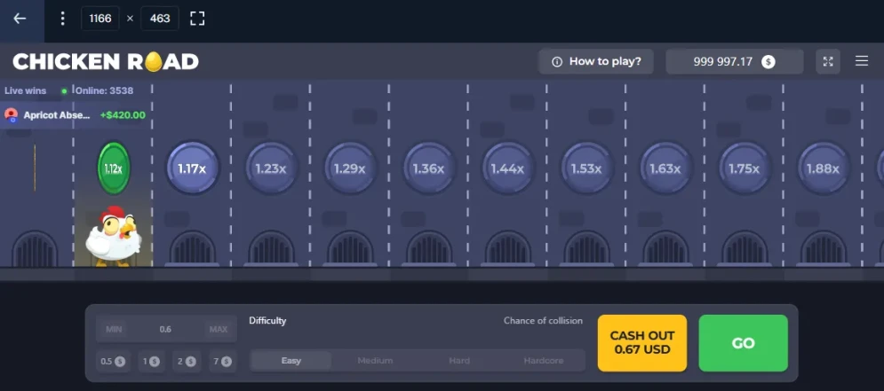 Chicken Road gameplay